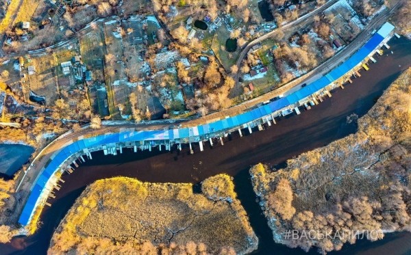 Немного февральского Бреста с высоты
             
                Немного февральского Бреста с высоты