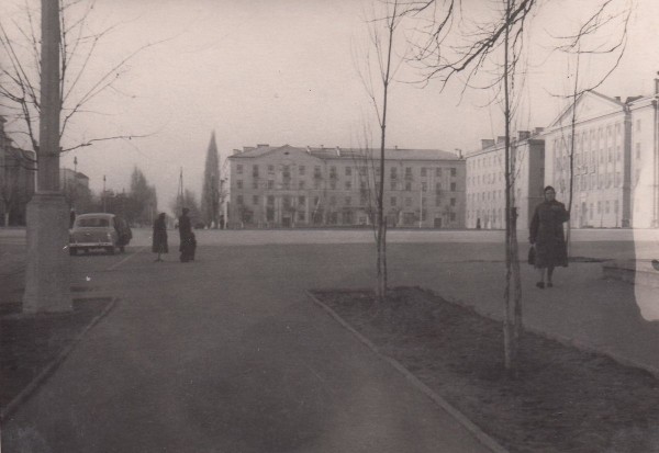 Брест, пл. Ленина, 1958 год
             
                Брест, пл. Ленина, 1958 год