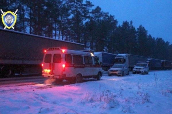 В очереди на границе умер дальнобойщик из Беларуси В очереди на границе умер дальнобойщик из Беларуси