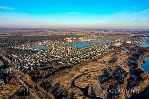 Немного февральского Бреста с высоты
             
                Немного февральского Бреста с высоты