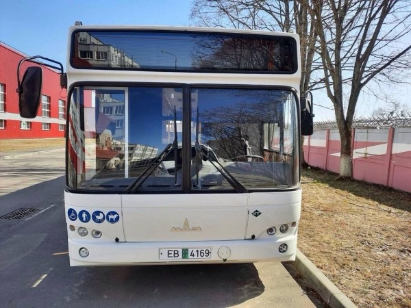 В Бресте новый экологически чистый и экономичный автобус МАЗ-103, работающий на метане В Бресте новый экологически чистый и экономичный автобус МАЗ-103, работающий на метане