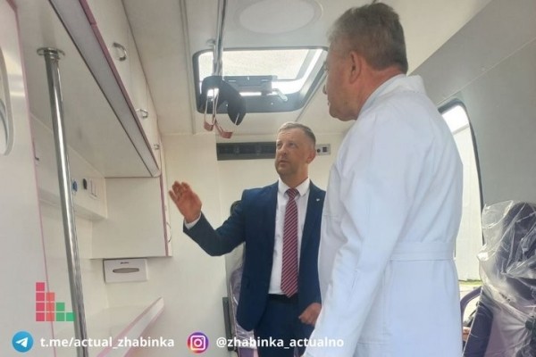 Жабинковская ЦРБ получила новый автомобиль скорой медицинской помощи Жабинковская ЦРБ получила новый автомобиль скорой медицинской помощи