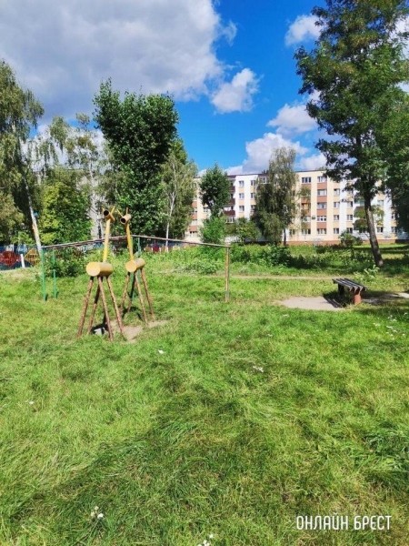 Читатель: Брест, ул. Янки Купалы, 12. Территория во дворе возле садика нуждается в покосе травы
             
                Читатель: Брест, ул. Янки Купалы, 12. Территория во дворе возле садика нуждается в покосе травы