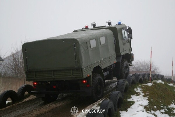 ГПК показал, какие белорусские грузовики «служат» на границе ГПК показал, какие белорусские грузовики «служат» на границе