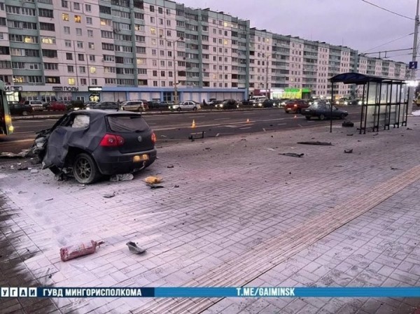 Страшное ДТП произошло в Минске. Водитель скончался на месте происшествия Страшное ДТП произошло в Минске. Водитель скончался на месте происшествия