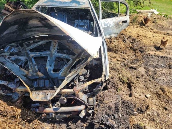 В Ивацевичском районе сгорел легковой автомобиль В Ивацевичском районе сгорел легковой автомобиль