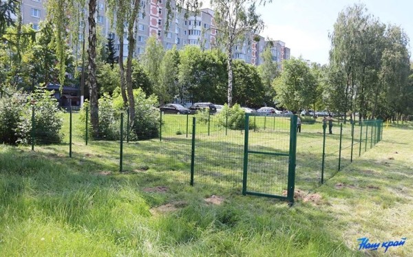 В Барановичах началась установка площадок для выгула собак В Барановичах началась установка площадок для выгула собак