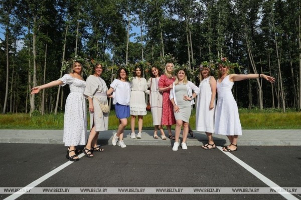 «Хочется больше народных праздников». Шумно и весело отметили Купалье в Беловежской пуще