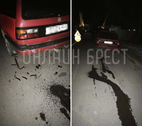 В Березе водитель скрылся с места ДТП В Березе водитель скрылся с места ДТП