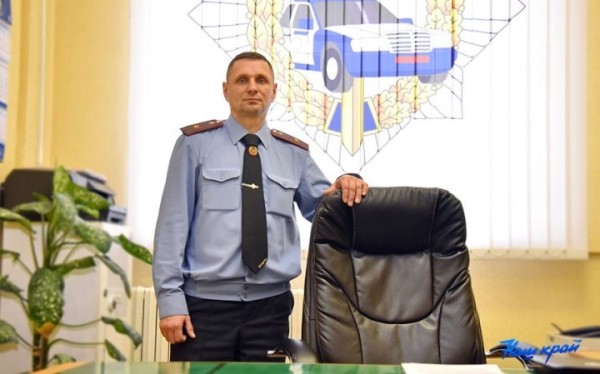 Виталий Сычевский - новый начальник в Барановичской ГАИ Виталий Сычевский - новый начальник в Барановичской ГАИ