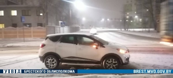 Пьяный водитель сбил девочку в Бресте Пьяный водитель сбил девочку в Бресте