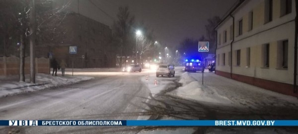 Пьяный водитель сбил девочку в Бресте Пьяный водитель сбил девочку в Бресте