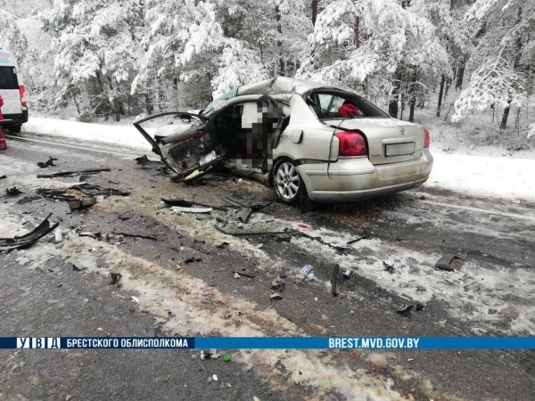 ДТП в Кобринском районе: погиб брестчанин ДТП в Кобринском районе: погиб брестчанин