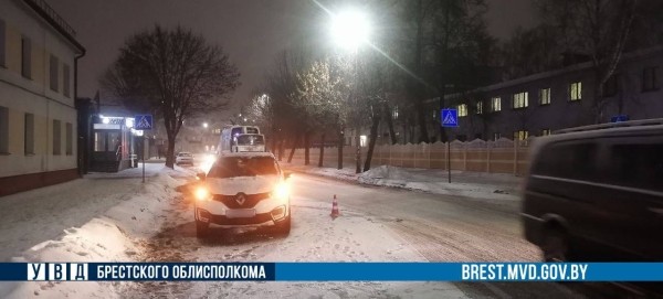 Пьяный водитель сбил девочку в Бресте Пьяный водитель сбил девочку в Бресте