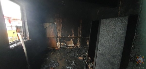 Мужчину спасли при пожаре в Кобринском районе Мужчину спасли при пожаре в Кобринском районе
