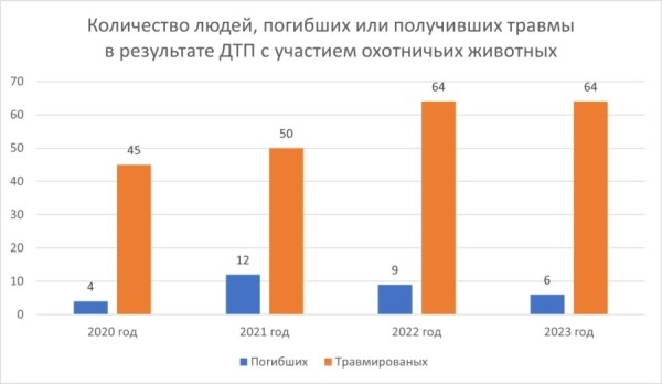 Стало больше почти на 12%. Подробная статистика ДТП с участием диких животных в Беларуси за 2023 год Стало больше почти на 12%. Подробная статистика ДТП с участием диких животных в Беларуси за 2023 год