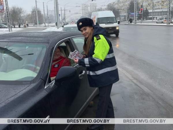 В Бресте ГАИ провела профилактическую акцию «Скажи нет алкоголю за рулем!» В Бресте ГАИ провела профилактическую акцию «Скажи нет алкоголю за рулем!»