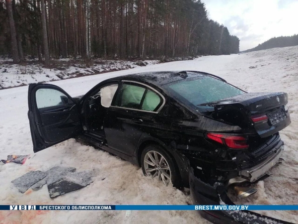 Водитель BMW из Бреста попал в ДТП Водитель BMW из Бреста попал в ДТП